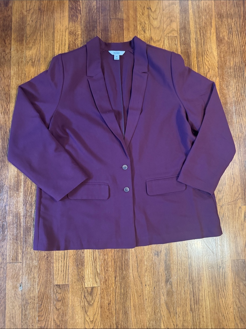 Old Navy Plum Blazer Jacket for Women